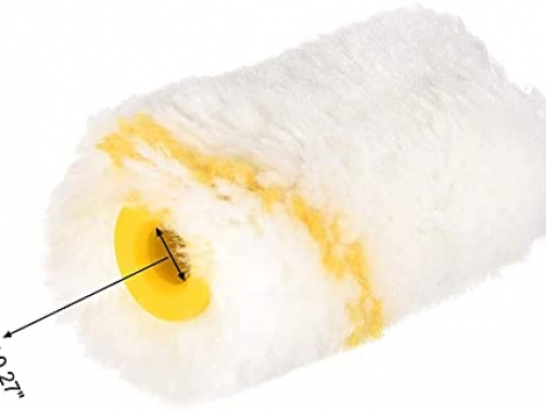 or Small Area & Corner: With one end closed design, you can brush the dead end corners and prevent paint from leaking. Application: Small size and lightweight. Perfect replacement cover for paint rollers to paint trim, doors, edging and line striping. Quality and study tray to ensure no drips or spills. Quick and easy to change rolls. Comfortable and strong handle Professional quality mini rollers for a hi-performance. he paint roller is used in renovation work outdoors and indoors of buildings. The paint roller is a universal tool that makes painting work significantly easier - its versatile uses convince many professionals from the construction industry as well as people who have no experience with painting The ergonomic rubber handle makes the item very light and does not slip out of your hand. Colour of Rubber Handle grip will be yellow black combination