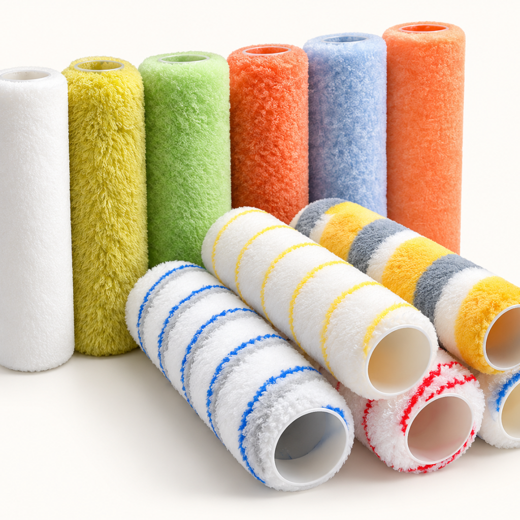 9 inch paint roller sleeves by NS Tools for professional painting
